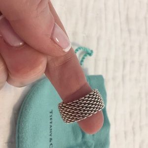 Tiffany & Co. Jewelry - Tiffany’s Mesh Ring- Silver Tiffany & Co. Jewelry - Tiffany’s Mesh Ring- Silver